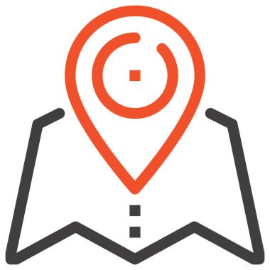 Çağdaş düz çizgi vektör çizim simgesi tasarım konsepti. Mobil cihazlar için simge ve web grafik. Düz çizgi sembolü, logo yaratıcı kavramı. Basit ve temiz düz çizgi piktogram