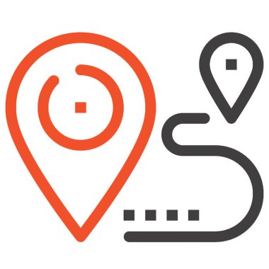 Çağdaş düz çizgi vektör çizim simgesi tasarım konsepti. Mobil cihazlar için simge ve web grafik. Düz çizgi sembolü, logo yaratıcı kavramı. Basit ve temiz düz çizgi piktogram