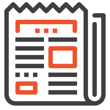 Çağdaş düz çizgi vektör çizim simgesi tasarım konsepti. Mobil cihazlar için simge ve web grafik. Düz çizgi sembolü, logo yaratıcı kavramı. Basit ve temiz düz çizgi piktogram