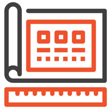 Çağdaş düz çizgi vektör çizim simgesi tasarım konsepti. Mobil cihazlar için simge ve web grafik. Düz çizgi sembolü, logo yaratıcı kavramı. Basit ve temiz düz çizgi piktogram