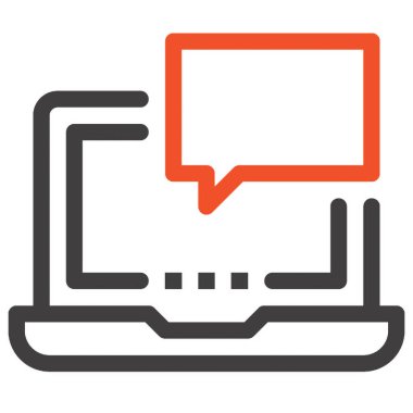 Çağdaş düz çizgi vektör çizim simgesi tasarım konsepti. Mobil cihazlar için simge ve web grafik. Düz çizgi sembolü, logo yaratıcı kavramı. Basit ve temiz düz çizgi piktogram