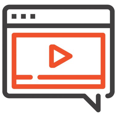 Çağdaş düz çizgi vektör çizim simgesi tasarım konsepti. Mobil cihazlar için simge ve web grafik. Düz çizgi sembolü, logo yaratıcı kavramı. Basit ve temiz düz çizgi piktogram