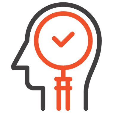 Çağdaş düz çizgi vektör çizim simgesi tasarım konsepti. Mobil cihazlar için simge ve web grafik. Düz çizgi sembolü, logo yaratıcı kavramı. Basit ve temiz düz çizgi piktogram