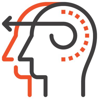 Çağdaş düz çizgi vektör çizim simgesi tasarım konsepti. Mobil cihazlar için simge ve web grafik. Düz çizgi sembolü, logo yaratıcı kavramı. Basit ve temiz düz çizgi piktogram