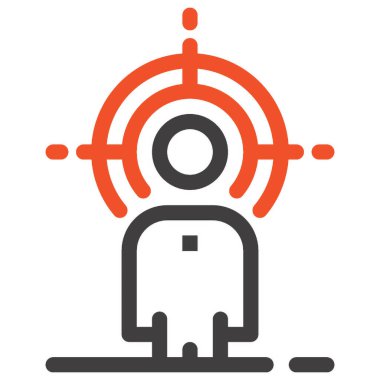 Çağdaş düz çizgi vektör çizim simgesi tasarım konsepti. Mobil cihazlar için simge ve web grafik. Düz çizgi sembolü, logo yaratıcı kavramı. Basit ve temiz düz çizgi piktogram