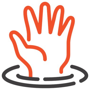 Çağdaş düz çizgi vektör çizim simgesi tasarım konsepti. Mobil cihazlar için simge ve web grafik. Düz çizgi sembolü, logo yaratıcı kavramı. Basit ve temiz düz çizgi piktogram