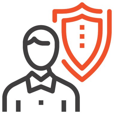 Çağdaş düz çizgi vektör çizim simgesi tasarım konsepti. Mobil cihazlar için simge ve web grafik. Düz çizgi sembolü, logo yaratıcı kavramı. Basit ve temiz düz çizgi piktogram