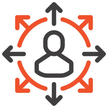 Çağdaş düz çizgi vektör çizim simgesi tasarım konsepti. Mobil cihazlar için simge ve web grafik. Düz çizgi sembolü, logo yaratıcı kavramı. Basit ve temiz düz çizgi piktogram