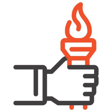 Çağdaş düz çizgi vektör çizim simgesi tasarım konsepti. Mobil cihazlar için simge ve web grafik. Düz çizgi sembolü, logo yaratıcı kavramı. Basit ve temiz düz çizgi piktogram