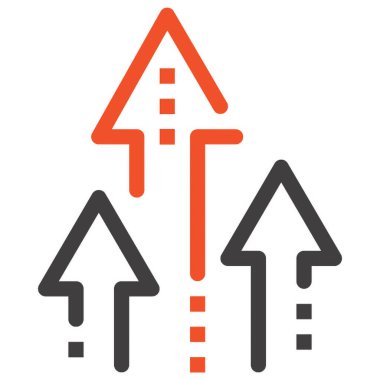 Çağdaş düz çizgi vektör çizim simgesi tasarım konsepti. Mobil cihazlar için simge ve web grafik. Düz çizgi sembolü, logo yaratıcı kavramı. Basit ve temiz düz çizgi piktogram