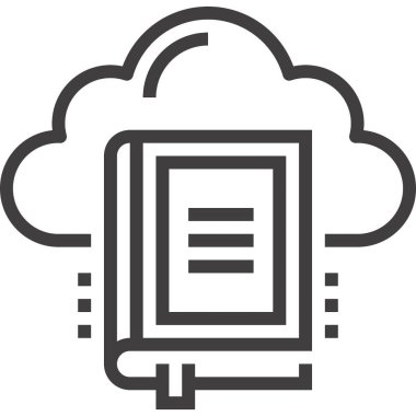 Modern çizgi vektör illüstrasyon ikonu tasarımı konsepti. Mobil ve web grafikleri için simge. Düz sembol, logo yaratıcı konsept. Basit ve temiz düz resim.