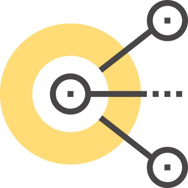 Modern düz vektör çizim simgesi tasarım konsepti. Mobil cihazlar için simge ve web grafik. Düz sembol, logo yaratıcı kavramı. Basit ve temiz düz piktogram