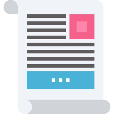 Modern düz vektör çizim simgesi tasarım konsepti. Mobil cihazlar için simge ve web grafik. Düz sembol, logo yaratıcı kavramı. Basit ve temiz düz piktogram