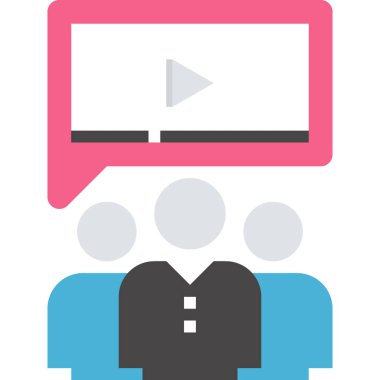 Modern düz vektör çizim simgesi tasarım konsepti. Mobil cihazlar için simge ve web grafik. Düz sembol, logo yaratıcı kavramı. Basit ve temiz düz piktogram