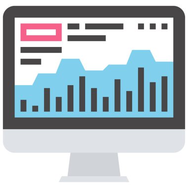 Modern düz vektör çizim simgesi tasarım konsepti. Mobil cihazlar için simge ve web grafik. Düz sembol, logo yaratıcı kavramı. Basit ve temiz düz piktogram