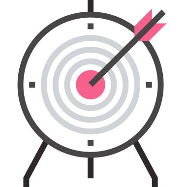 Modern düz vektör çizim simgesi tasarım konsepti. Mobil cihazlar için simge ve web grafik. Düz sembol, logo yaratıcı kavramı. Basit ve temiz düz piktogram