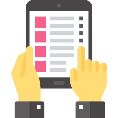 Modern düz vektör çizim simgesi tasarım konsepti. Mobil cihazlar için simge ve web grafik. Düz sembol, logo yaratıcı kavramı. Basit ve temiz düz piktogram