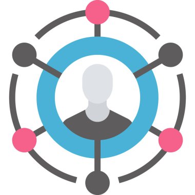 Modern düz vektör çizim simgesi tasarım konsepti. Mobil cihazlar için simge ve web grafik. Düz sembol, logo yaratıcı kavramı. Basit ve temiz düz piktogram