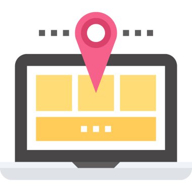 Modern düz vektör çizim simgesi tasarım konsepti. Mobil cihazlar için simge ve web grafik. Düz sembol, logo yaratıcı kavramı. Basit ve temiz düz piktogram