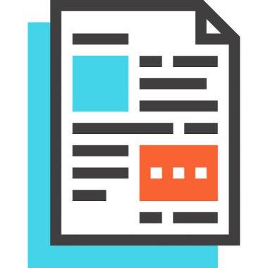 Çağdaş düz çizgi vektör çizim simgesi tasarım konsepti. Mobil cihazlar için simge ve web grafik. Düz çizgi sembolü, logo yaratıcı kavramı. Basit ve temiz düz çizgi piktogram