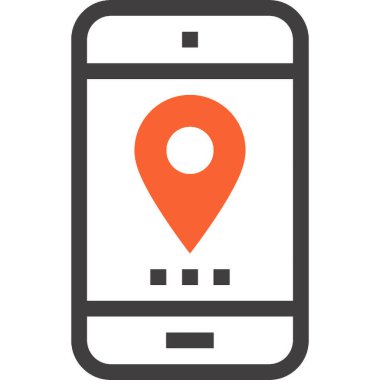 Çağdaş düz çizgi vektör çizim simgesi tasarım konsepti. Mobil cihazlar için simge ve web grafik. Düz çizgi sembolü, logo yaratıcı kavramı. Basit ve temiz düz çizgi piktogram