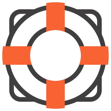 Çağdaş düz çizgi vektör çizim simgesi tasarım konsepti. Mobil cihazlar için simge ve web grafik. Düz çizgi sembolü, logo yaratıcı kavramı. Basit ve temiz düz çizgi piktogram