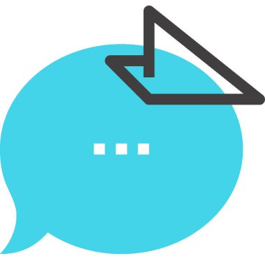 Çağdaş düz çizgi vektör çizim simgesi tasarım konsepti. Mobil cihazlar için simge ve web grafik. Düz çizgi sembolü, logo yaratıcı kavramı. Basit ve temiz düz çizgi piktogram