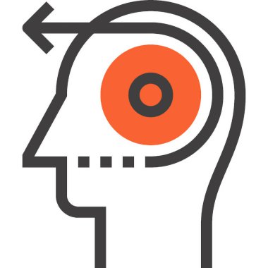 Çağdaş düz çizgi vektör çizim simgesi tasarım konsepti. Mobil cihazlar için simge ve web grafik. Düz çizgi sembolü, logo yaratıcı kavramı. Basit ve temiz düz çizgi piktogram