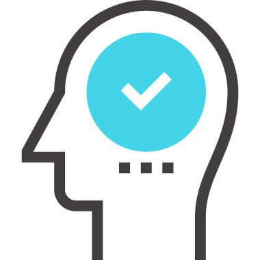 Çağdaş düz çizgi vektör çizim simgesi tasarım konsepti. Mobil cihazlar için simge ve web grafik. Düz çizgi sembolü, logo yaratıcı kavramı. Basit ve temiz düz çizgi piktogram