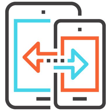 Modern çizgi vektör illüstrasyon ikonu tasarımı konsepti. Mobil ve web grafikleri için simge. Düz sembol, logo yaratıcı konsept. Basit ve temiz düz resim.