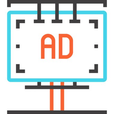 Modern çizgi vektör illüstrasyon ikonu tasarımı konsepti. Mobil ve web grafikleri için simge. Düz sembol, logo yaratıcı konsept. Basit ve temiz düz resim.