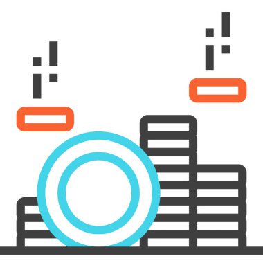 Modern çizgi vektör illüstrasyon ikonu tasarımı konsepti. Mobil ve web grafikleri için simge. Düz sembol, logo yaratıcı konsept. Basit ve temiz düz resim.