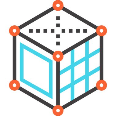 Modern çizgi vektör illüstrasyon ikonu tasarımı konsepti. Mobil ve web grafikleri için simge. Düz sembol, logo yaratıcı konsept. Basit ve temiz düz resim.