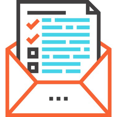 Modern çizgi vektör illüstrasyon ikonu tasarımı konsepti. Mobil ve web grafikleri için simge. Düz sembol, logo yaratıcı konsept. Basit ve temiz düz resim.