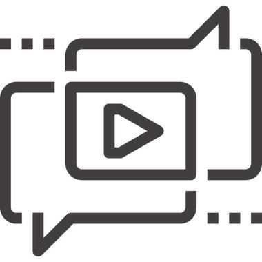 Çağdaş düz çizgi vektör çizim simgesi tasarım konsepti. Mobil cihazlar için simge ve web grafik. Düz çizgi sembolü, logo yaratıcı kavramı. Basit ve temiz düz çizgi piktogram