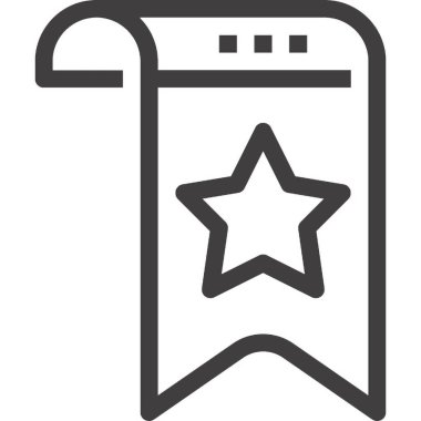 Çağdaş düz çizgi vektör çizim simgesi tasarım konsepti. Mobil cihazlar için simge ve web grafik. Düz çizgi sembolü, logo yaratıcı kavramı. Basit ve temiz düz çizgi piktogram