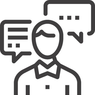 Çağdaş düz çizgi vektör çizim simgesi tasarım konsepti. Mobil cihazlar için simge ve web grafik. Düz çizgi sembolü, logo yaratıcı kavramı. Basit ve temiz düz çizgi piktogram