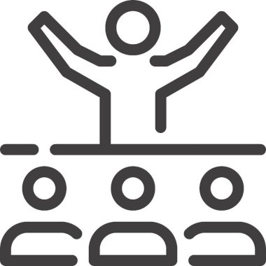 Çağdaş düz çizgi vektör çizim simgesi tasarım konsepti. Mobil cihazlar için simge ve web grafik. Düz çizgi sembolü, logo yaratıcı kavramı. Basit ve temiz düz çizgi piktogram