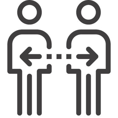 Çağdaş düz çizgi vektör çizim simgesi tasarım konsepti. Mobil cihazlar için simge ve web grafik. Düz çizgi sembolü, logo yaratıcı kavramı. Basit ve temiz düz çizgi piktogram