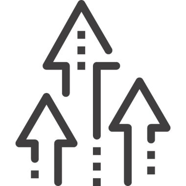 Çağdaş düz çizgi vektör çizim simgesi tasarım konsepti. Mobil cihazlar için simge ve web grafik. Düz çizgi sembolü, logo yaratıcı kavramı. Basit ve temiz düz çizgi piktogram