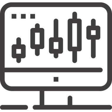 Çağdaş düz çizgi vektör çizim simgesi tasarım konsepti. Mobil cihazlar için simge ve web grafik. Düz çizgi sembolü, logo yaratıcı kavramı. Basit ve temiz düz çizgi piktogram