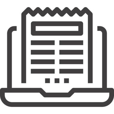 Çağdaş düz çizgi vektör çizim simgesi tasarım konsepti. Mobil cihazlar için simge ve web grafik. Düz çizgi sembolü, logo yaratıcı kavramı. Basit ve temiz düz çizgi piktogram