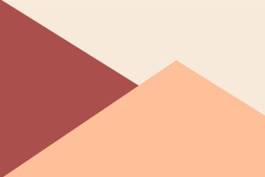 Soyut geometrik trend renkleri 2024 kağıt arkaplan. - Şeftali .