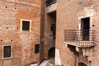 Magnificent view of the iconic Arena of Verona from a unique angle, showcasing its stunning architecture and ancient heritage