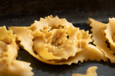 Chebakia hamur işleri için hamur kapanışı