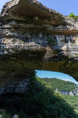 Uçurumun güzel manzarası