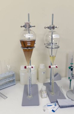 Biyotazminatları test etmek için laboratuvar ekipmanları