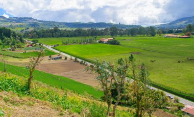 Cerro punta chiriqui 'deki yeşil alan ve dağlar