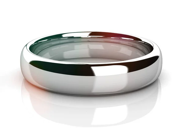 Wedding Ring Rendering High Resolution Image — Stock Photo, Image
