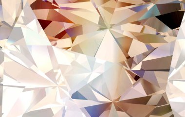 Pırlanta mücevher 3d görüntüleme (yüksek çözünürlüklü 3B resim)